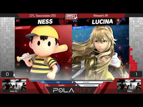 CFL Smackdown Ultimate 213 - Pablito (Ness) vs Mali (Lucina) - Winner R1