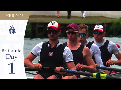 Thames RC 'B' v Aberdeen Schools R.A - Britannia | Henley 2023 Day 1