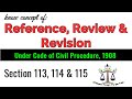 Reference Review And Revision Under Code Of Civil Procedure 1908