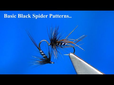Tying a Basic Black Spider Pattern Wet and Dry