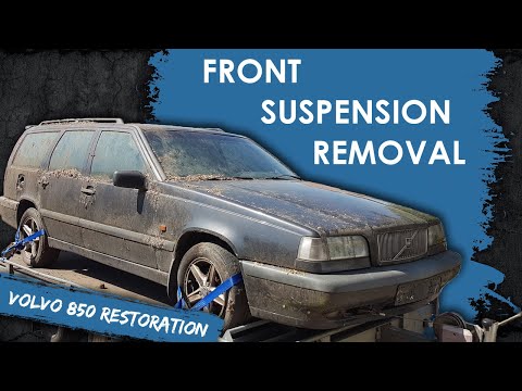 Volvo 850 Restoration - Front Suspension Removal - Day 9 & 10