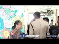 Woman Voter Fires On Police  | AP Elections 2024 | Krishna District | V6 News - Video