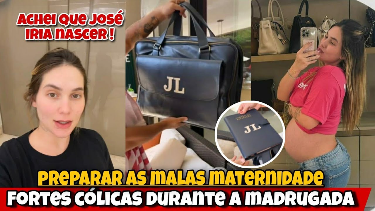 Virgínia sente fortes cólicas durante a madrugada/Medica recomendada preparar as Malas