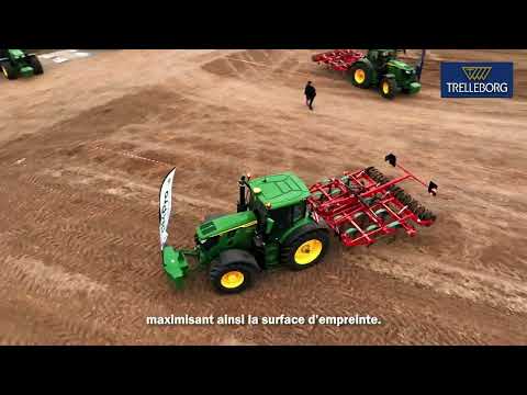 Trelleborg Tires et John Deere : démonstrations en dynamique