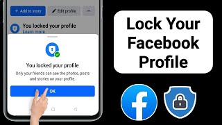 How to Lock Your Facebook Profile (New 2024) | Locked Facebook Profile