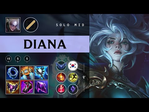 Diana Mid vs Kassadin - KR Diamond Patch 25.24