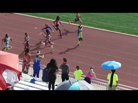 2021 AAU Track and Field Region 17 - Girls 100 Meter 11 years old