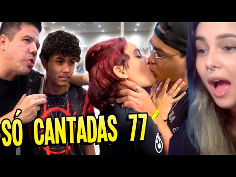 The ex went crazy when she kissed someone else - Couple reacts to annoying pick-up lines.