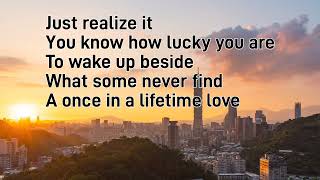 Once In a lifetime Love lyrics by Allan Jackson