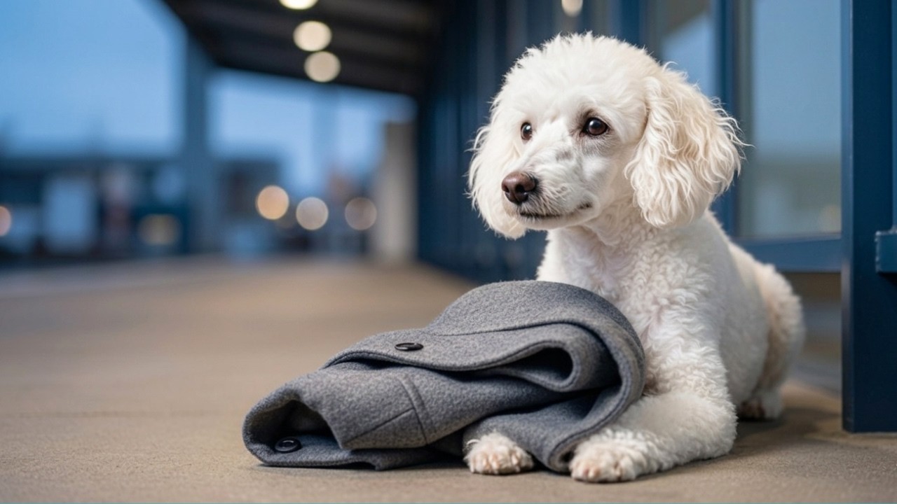 古びた服を抱えて軒先に10年いた犬、その裏にあった真実