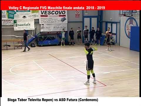 2018 - 2019 Volley Serie C  maschile Sloga Tabor Televita vs Futura Cordenons finale andata