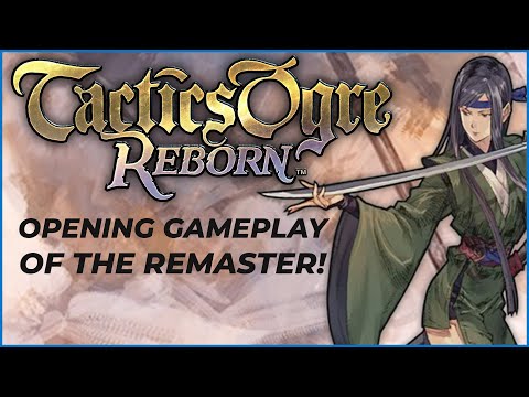 Tactics Ogre Reborn New Gameplay - Full Opening PS5!