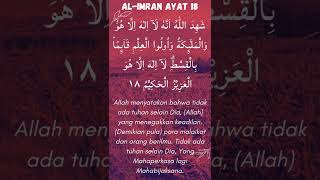 Download lagu Ali Imran ayat 18 mp3 Download lagu Ali Imran ayat 18 mp3