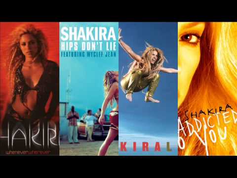 Shakira - Megamix (Mr Alexander Mashups Remixes)
