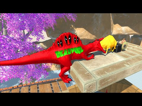 Trap Open Bridge Down to Die of Gold Pig - Animal Revolt Battle Simulator