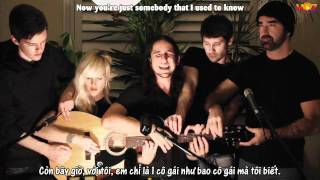 [Vietsub+Kara] Somebody That I Used to Know - Walk off the Earth (Gotye - Cover)