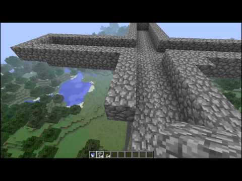 WeAreLiterallyGaming - Kaliback plays-Minecraft tutorial how to make a sky block spawn trap