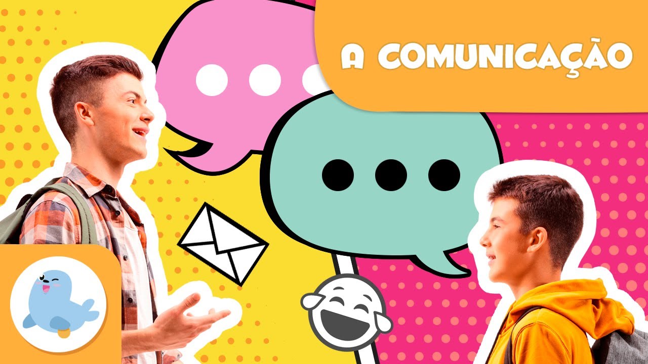 A COMUNICAÇÃO para crianças 💬 Elementos e tipos 🗣️ Emissor, receptor, mensagem, canal e código