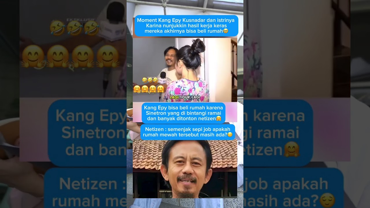 Kang Epy dan Karina pamer rumah mewah hasil jeri payah mereka🤗#premanpensiun #epykusnandar