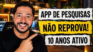 TOP APP: RECOMPENSAS COM PESQUISAS? (10 ANOS ATIVO) GUIA PINION