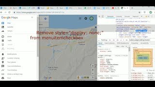 Remove labels from Google Maps and export image as pdf