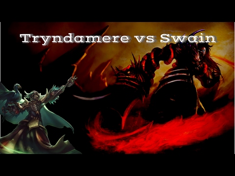Tryndamere vs Swain - That level 1 invade