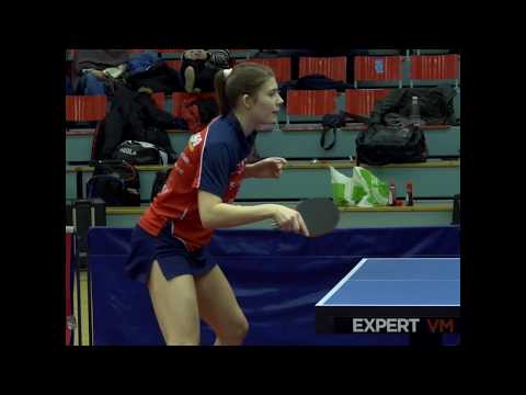 Ilka Doval - vinnerintervju U23 NM bordtennis