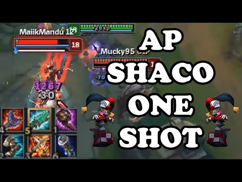 800+ AP SHACO JUNGLE - Game Highlights