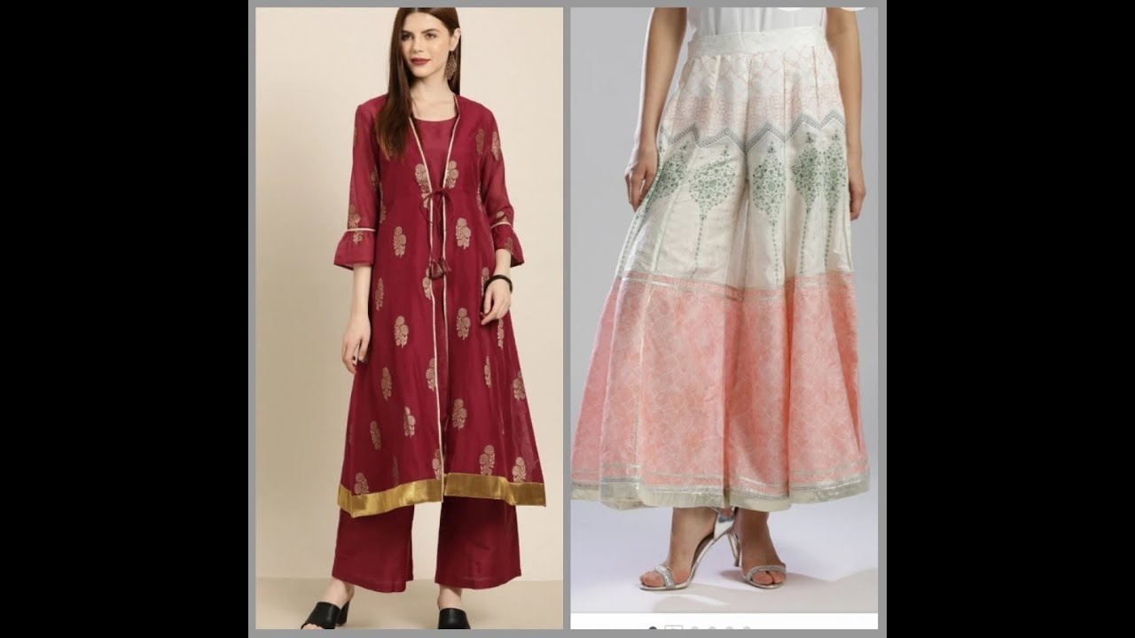 Myntra kurta set|| W brand Flared palazzo❤All about you kurta set