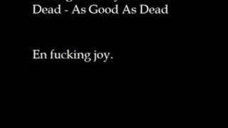 Through The Eyes Of The Dead - As Good As Dead