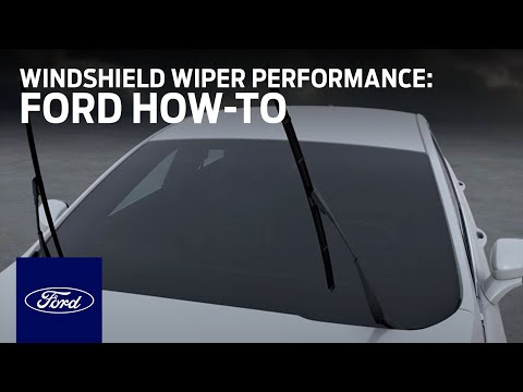 Improve Your Windshield Wiper Performance | Ford...