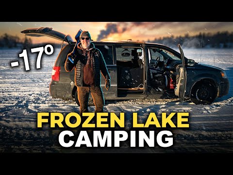 I Drove My Van Onto a Frozen Lake… and Immediately Regretted It