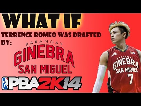 PBA 2K: What If Barangay Ginebra drafted Terrence Romeo?