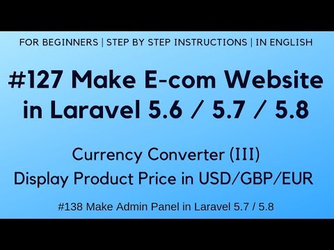 7 Make Admin Panel in Laravel 5 6 | Display Error Message on Login Failure | Logout Process