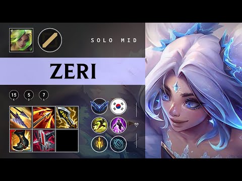 Zeri Mid vs Sylas - KR Diamond Patch 25.24