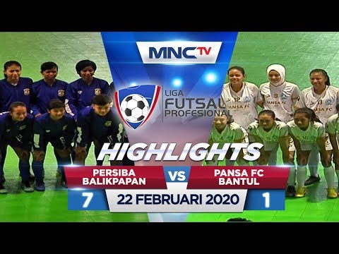 PERSIBA BALIKPAPAN VS PANSA FC BANTUL (FT: 7-1) - Highlights Liga Futsal Profesional 2020