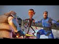 Shrek VS Obama And Ninja Battle For The Swamp