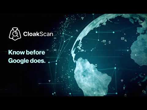 CloakScan 공식 영상 미리보기