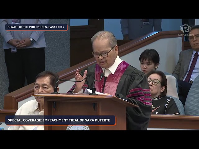 3 ex-SC justices tell impeachment court: Conviction threshold not fixed at 16