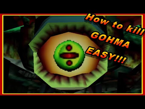 Boss Guide Gohma (easy) [The Great Deku Tree] - Zelda Ocarina of Time (Oot)