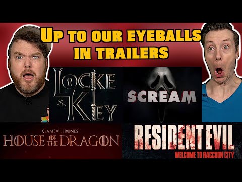 Scream, House of the Dragon, Resident Evil (plus many more) Trailer Reactions - Trailerpalooza 4
