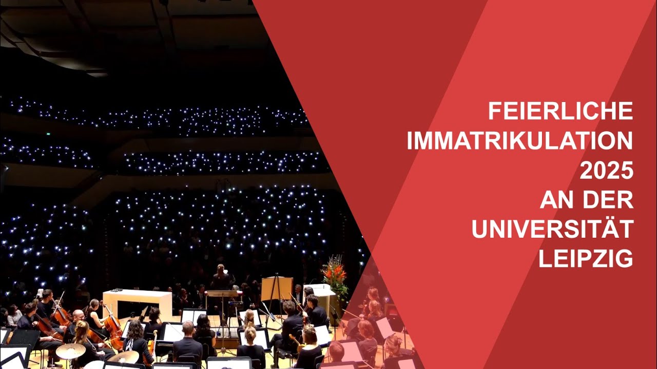 Universität Leipzig Feierliche Immatrikulation 2025