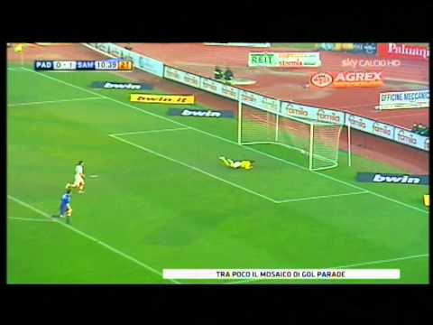 Padova 1-2 Sampdoria 14-1-2012 Highlights & Goals HD
