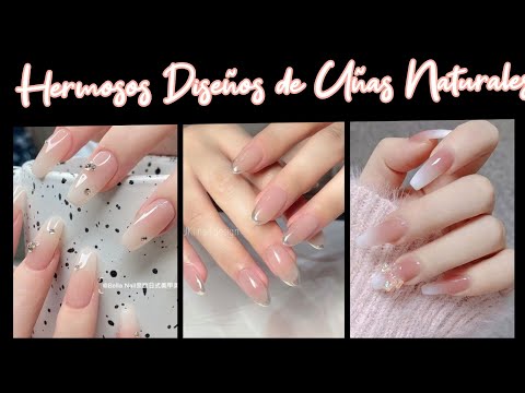 DISEÑOS DE UÑAS NATURALES 2023 #uñas2022 #uñasnaturales #desingnails #uñasacrilicas #tendenciaenuñas