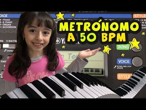 5 MINUTOS DE METRÓNOMO A 50 BPM (Beats Por Minuto) - Metrónomo Click Track  | A BIG HAPPY FAMILY