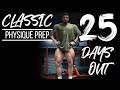 Jimmy Tonkinson | Classic Physique Prep | 25 Days Out