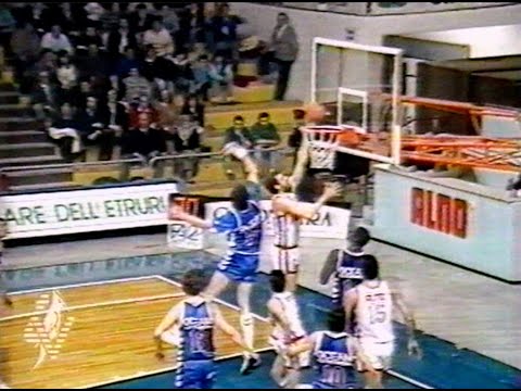 A2 Play out 1986/'87 Alno Fabriano Basket - Ocean Brescia 89-85