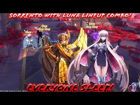 Saint Seiya: Awakening (KOTZ) - Annoying Sorrento with Luna Lineup For Fun At PvP! Everyone Sleep!