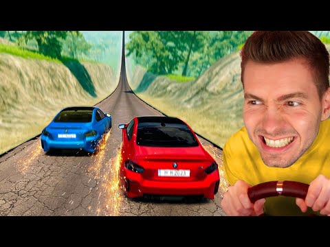 DESCI uma ladeira com BitGamer no BeamNG Drive! (SEM FREIO)