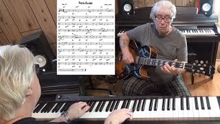 Paris Blues - Jazz guitar &amp; piano cover ( Duke Ellington )